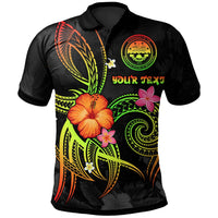 Kosrae Polynesian Custom Polo Shirt Legend of Kosrae (Reggae) Unisex Reggae - Polynesian Pride