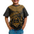 Guam Polynesian Custom T Shirt Guam Waves (Golden) - Polynesian Pride