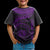 Polynesian Hawaii CustomT Shirt Hawaiian Waves (Purple) - Polynesian Pride