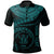 Niue Polynesian Custom Polo Shirt Niue Waves (Turquoise) Unisex Turquoise - Polynesian Pride