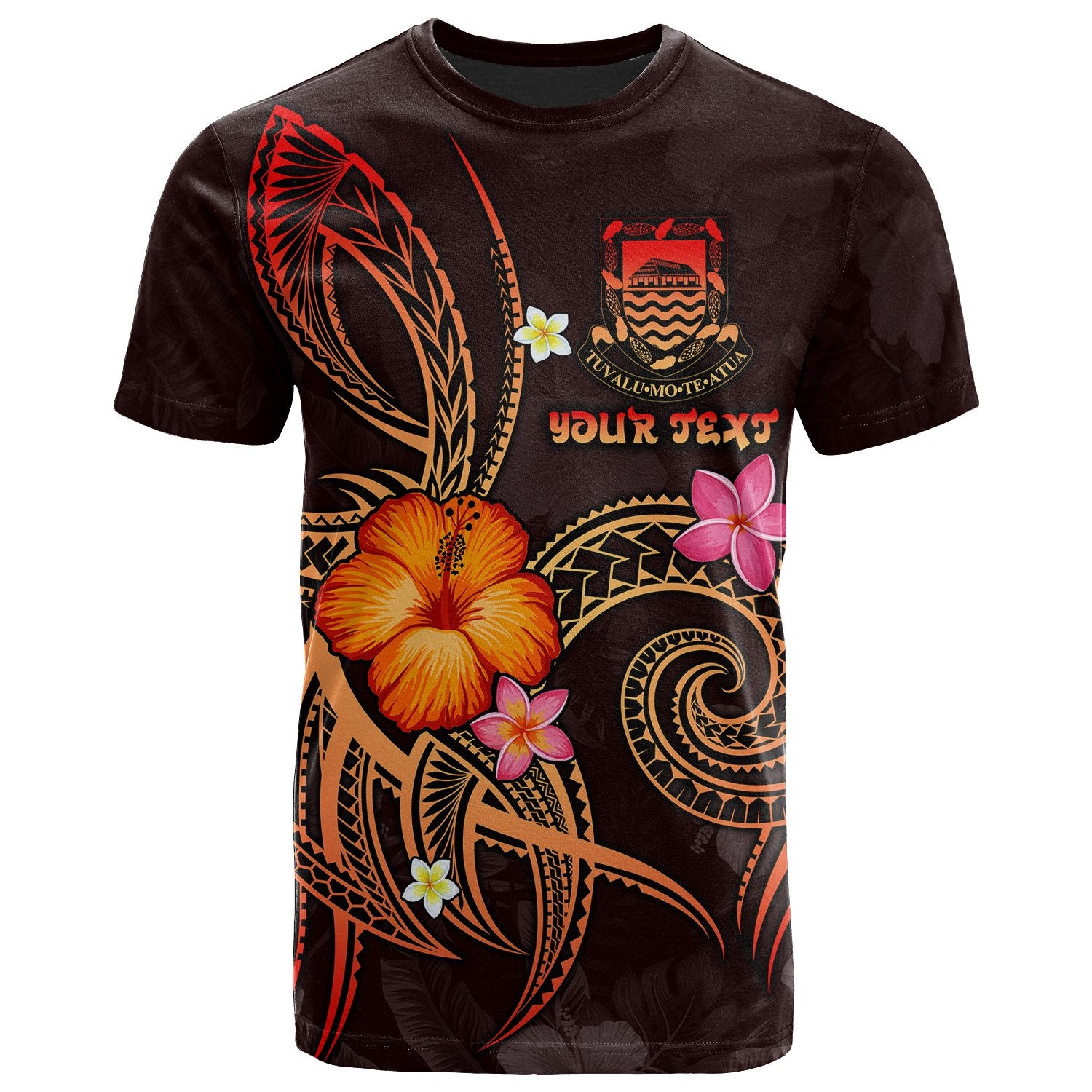 Tuvalu Polynesian Custom T Shirt Legend of Tuvalu (Red) Unisex Red - Polynesian Pride