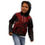 Fiji Polynesian Custom Hoodie Fiji Waves (Red) - Polynesian Pride