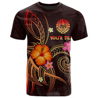 Polynesian Tahiti Custom T Shirt Legend of Tahiti (Red) Unisex Red - Polynesian Pride