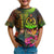 Vanuatu Polynesian Custom T Shirt Hibiscus and Banana Leaves - Polynesian Pride