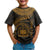 Polynesian Samoa Custom T shirt Samoan Waves (Golden) - Polynesian Pride