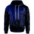 Pohnpei Custom Hoodie Polynesian Wings (Blue) Unisex Blue - Polynesian Pride