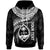 Guam Polynesian Custom Hoodie Guam Waves (White) Unisex White - Polynesian Pride