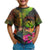 Polynesian Hawaii Polynesian Custom T Shirt Hibiscus and Banana Leaves - Polynesian Pride