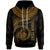 New Caledonia Polynesian Custom Hoodie New Caledonia Waves (Golden) Unisex Golden - Polynesian Pride