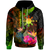 The Philippines Polynesian Custom Hoodie Hibiscus and Banana Leaves Unisex Reggae - Polynesian Pride