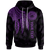 American Samoa Custom Hoodie Polynesian Wings (Purple) Unisex Purple - Polynesian Pride