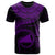 Tokelau Polynesian Custom T Shirt Tokelau Waves (Purple) Unisex Purple - Polynesian Pride