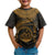 Vanuatu Polynesian Custom T Shirt Vanuatuan Waves (Golden) - Polynesian Pride