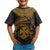 Wallis and Futuna Polynesian Custom T Shirt Wallis and Futuna Waves (Golden) - Polynesian Pride