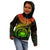 Polynesian Samoa Custom Hoodie Samoan Waves (Reggae) - Polynesian Pride