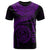 Polynesian Hawaii Custom T Shirt Maui Polynesian Waves (Purple) Unisex Purple - Polynesian Pride