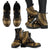 fiji Leather Boots - Polynesian Gold Chief Version - Polynesian Pride