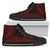 Gambier Islands High Top Shoes - Polynesian Red Chief Version - Polynesian Pride