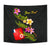 Wallis and Futuna Polynesian Custom Personalised Tapestry - Plumeria Tribal - Polynesian Pride