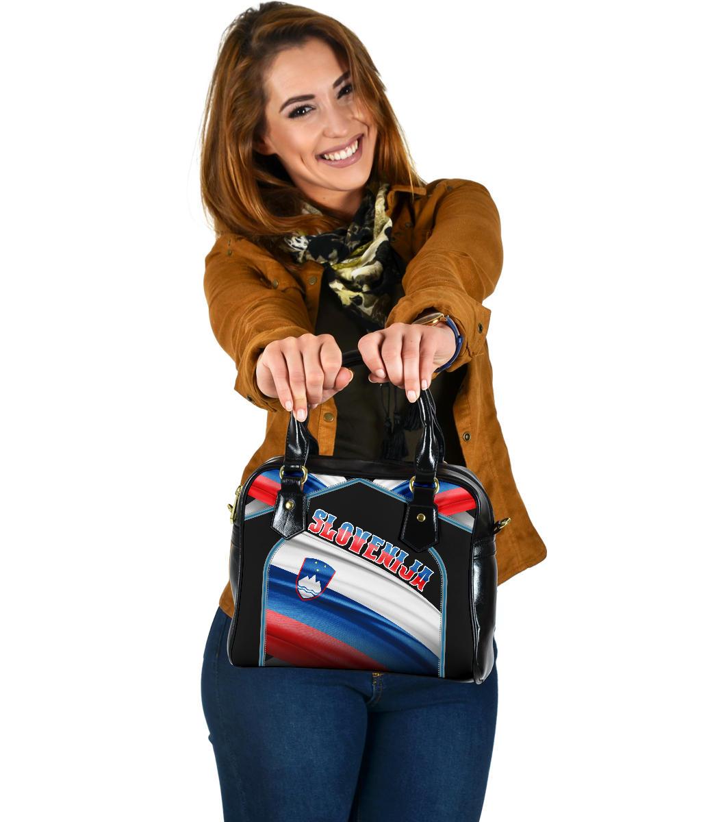 Slovenia Shoulder Handbag - Republika Slovenija - Polynesian Pride