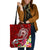 Samoa Tote Bags - Turtle Plumeria (Red) Tote Bag One Size Red - Polynesian Pride