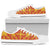 Polynesian Low Top Shoe Orange - Polynesian Pride