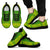 Kanaka Maoli Sneakers - Kanaka Maoli Polynesian Chief Tattoo Green Yellow Version - Polynesian Pride