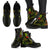 Hawaii Leather Boots - Polynesian Humpback Whale - Polynesian Pride