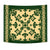 hawaiiTapestry - Hawaiian Quilt Turtle Dance Sea Pattern Wall Tapestry Green - Polynesian Pride