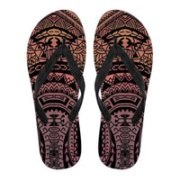 Polynesian 03 Flip Flops Men Black - Polynesian Pride