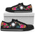 Marshall Islands Low Top Shoe - Hibiscus Polynesian Pattern - Polynesian Pride