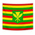 Hawaii Tapestry - Kanaka Maoli Flag Style - Polynesian Pride