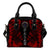 Palau Shoulder Handbag - Polynesian Tattoo Red One Size Red - Polynesian Pride