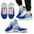 Fiji Running Sneakers - Fiji Flag Coat Of Arms - Th5 Unisex White - Polynesian Pride