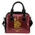 New Caledonia Passport Shoulder Handbag One Size Red - Polynesian Pride