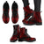 French Polynesia Leather Boots - Polynesian Red Chief Version - Polynesian Pride