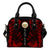 Hawaii Shoulder Handbag - Polynesian Tattoo Red One Size Red - Polynesian Pride