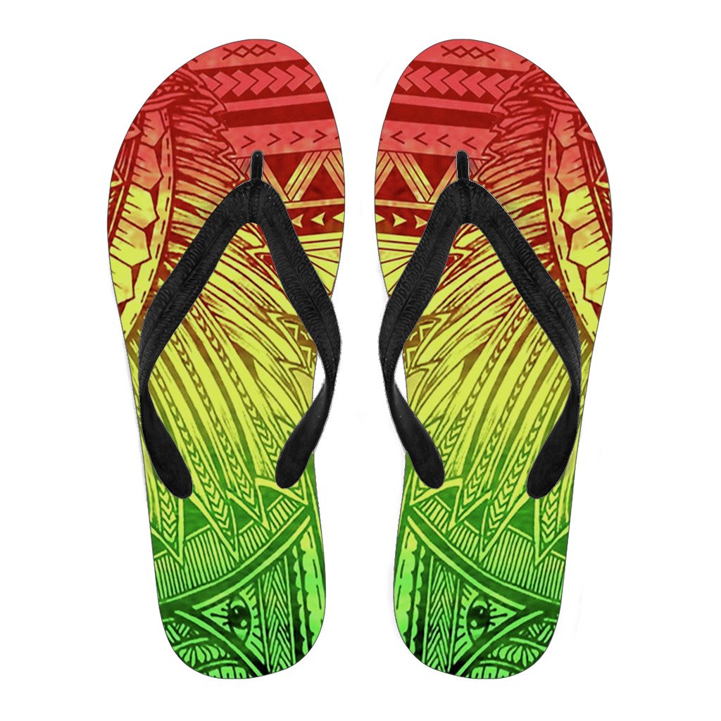 Polynesian 30 Flip Flops Women Black - Polynesian Pride