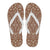 Polynesian Culture Flip Flops Men's Flip Flops - White - 2 - Polynesian Pride