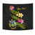 Solomon Islands Polynesian Custom Personalised Tapestry - Plumeria Tribal - Polynesian Pride