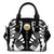 Hawaii Shoulder Handbag - Polynesian Tattoo Black One Size Black - Polynesian Pride