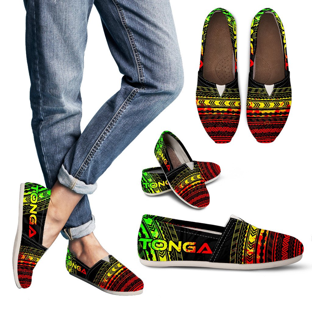 Tonga Casual Shoes - Polynesian Reggae Chief Version Women Reggae - Polynesian Pride