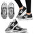 American Samoa Sneakers - American Samoa Seal Polynesian Tattoo Black White - Polynesian Pride