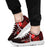 Wallis and Futuna Polynesian Sneakers - Coat Of Arm With Hibiscus - Polynesian Pride