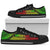 American Samoa Low Top Shoes - Polynesian Reggae Chief Version - Polynesian Pride