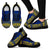 Tokelau Sneakers - Tokelau Polynesian Chief Tattoo Blue Yellow Version - Polynesian Pride