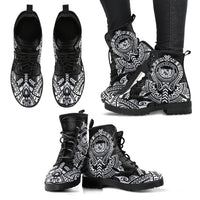 Hawaii Leather Boots - Tribal - Polynesian Pride