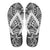 Polynesian 46 Flip Flops Women White - Polynesian Pride