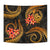 New Caledonia Tapestry - Gold Plumeria - Polynesian Pride