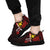 Hawaii Polynesian Sneakers - Coat Of Arm With Hibiscus - Polynesian Pride